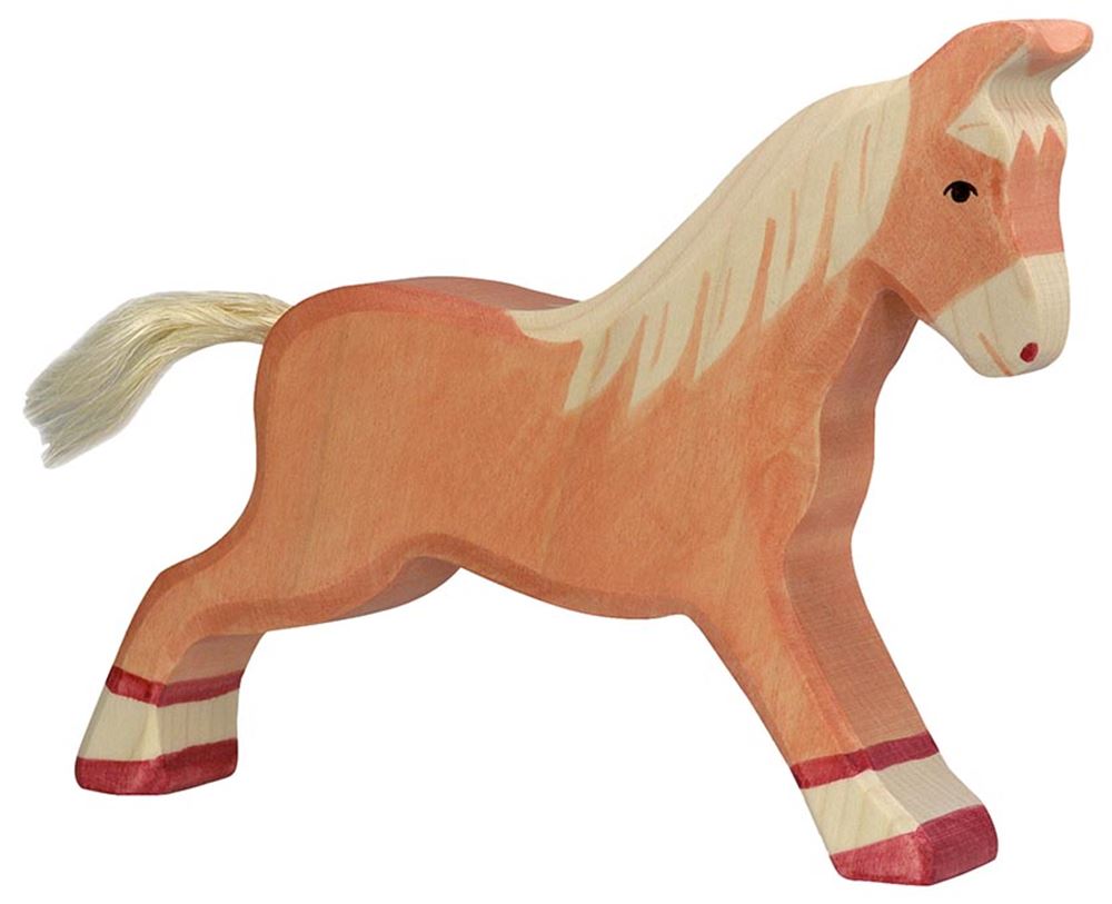 Cheval Holztiger, courant, marron clair. 1
