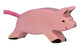 Cochon Holztiger, courant. 8cm.