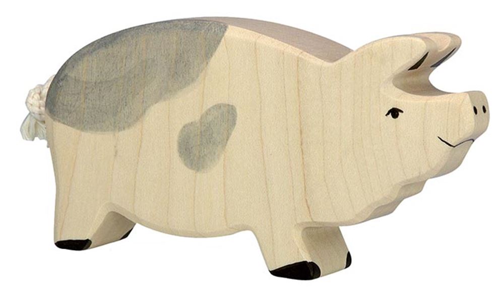 Holztiger Holztiger Boar en bois tacheté