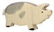 Holztiger Holztiger Boar en bois tacheté