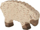 Mouton Holztiger, mangeant. 10,5 cm.