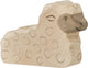 Agneau Holztiger, couché. 6 cm.
