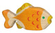 Poisson rouge Holztiger. 8cm.