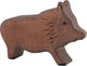Animaux de la forêt Holztiger - sanglier - 12x3x8cm - figurine en bois - fait main