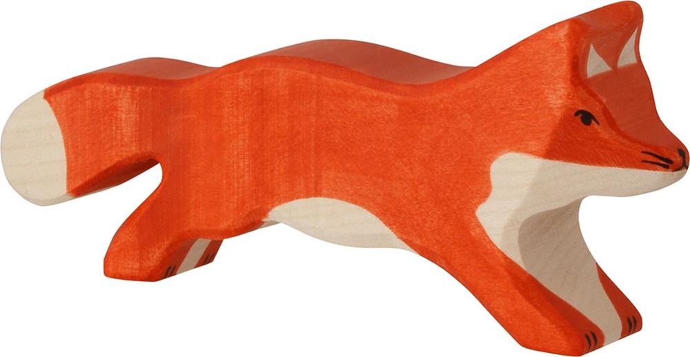 Renard Holztiger, courant. 16cm.