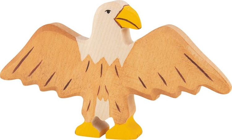 Animaux de la forêt Holztiger - aigle - 14x2x9cm - figurine en bois - fait main