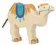 Chameau Holztiger avec selle. 18 cm.
