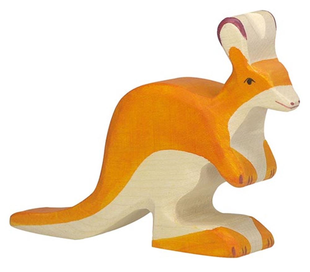 Kangourou Holztiger, petit. 12,5 cm.