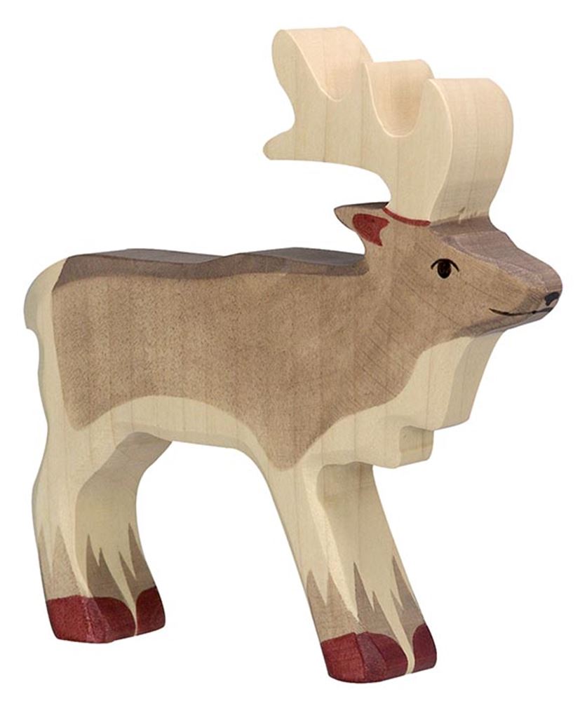 Renne Holztiger. 14 cm.