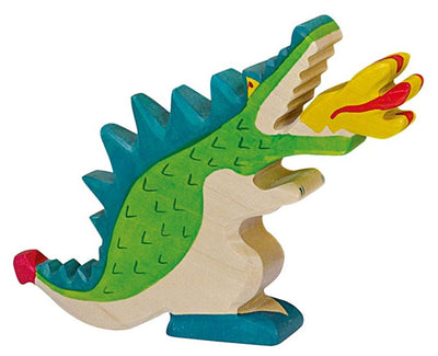 Dragon Holztiger, vert. 19 cm.