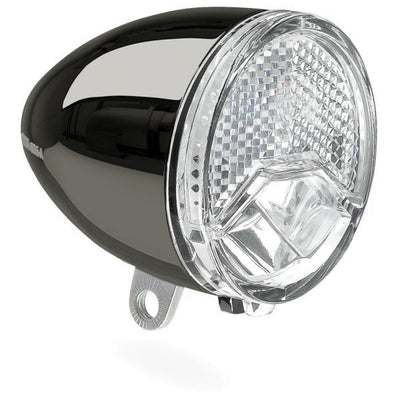 Phare Axa 606 dynamo de moyeu automatique + pcs. chrome clair foncé