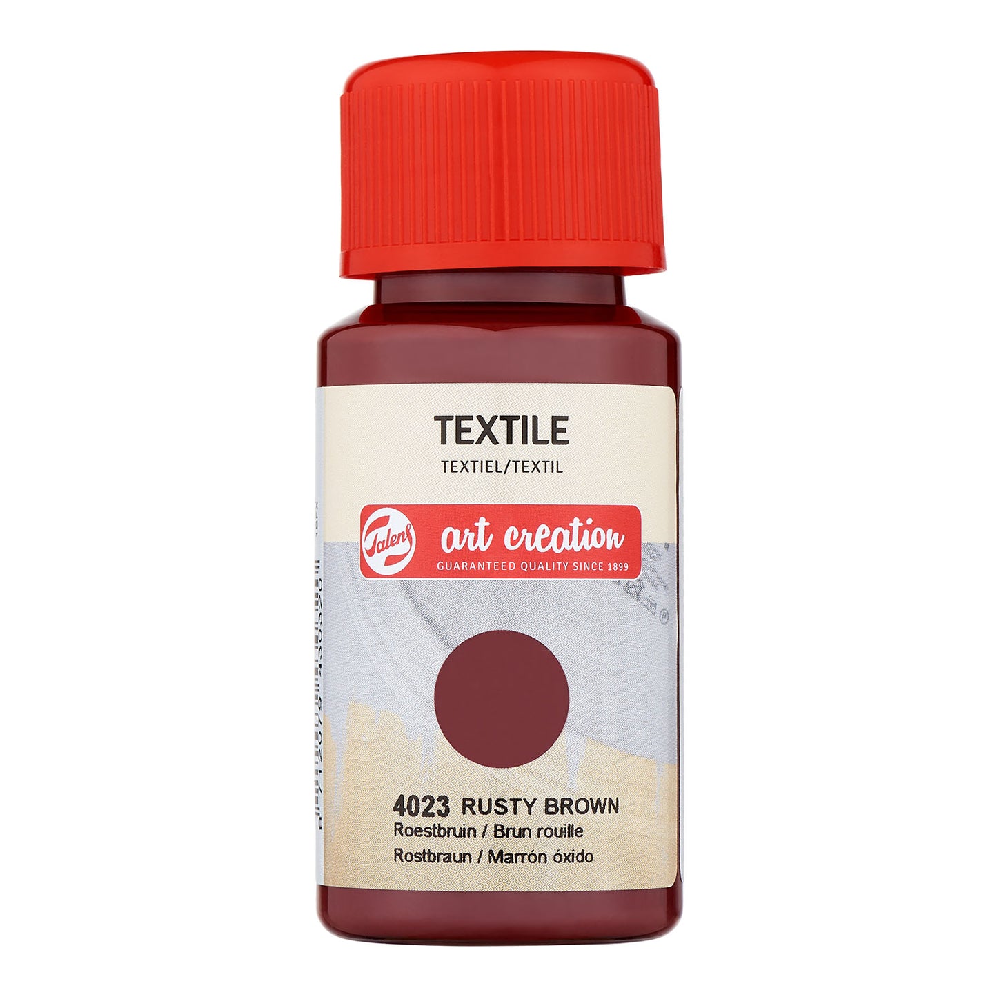 Talens création artistique • colorant textile 50 ml marron rouille