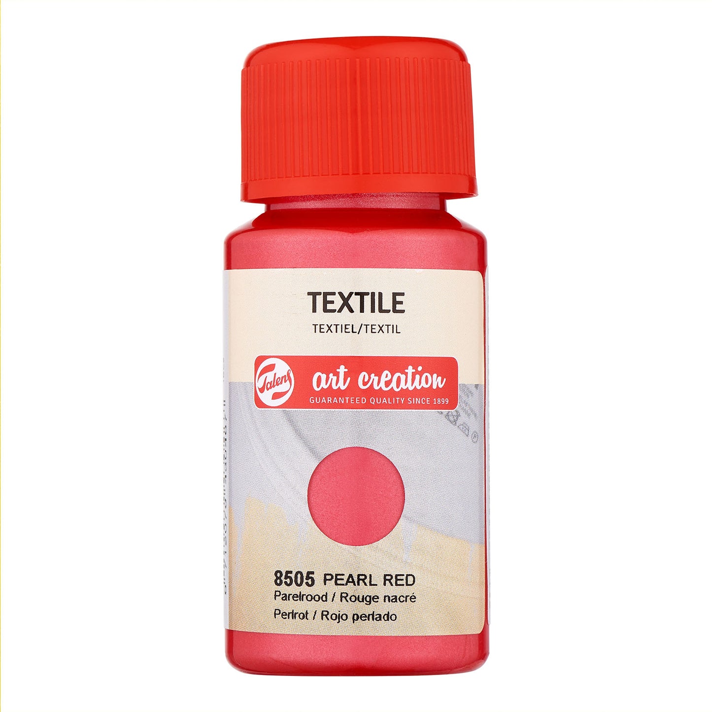 Talens création artistique • colorant textile 50 ml rouge perle