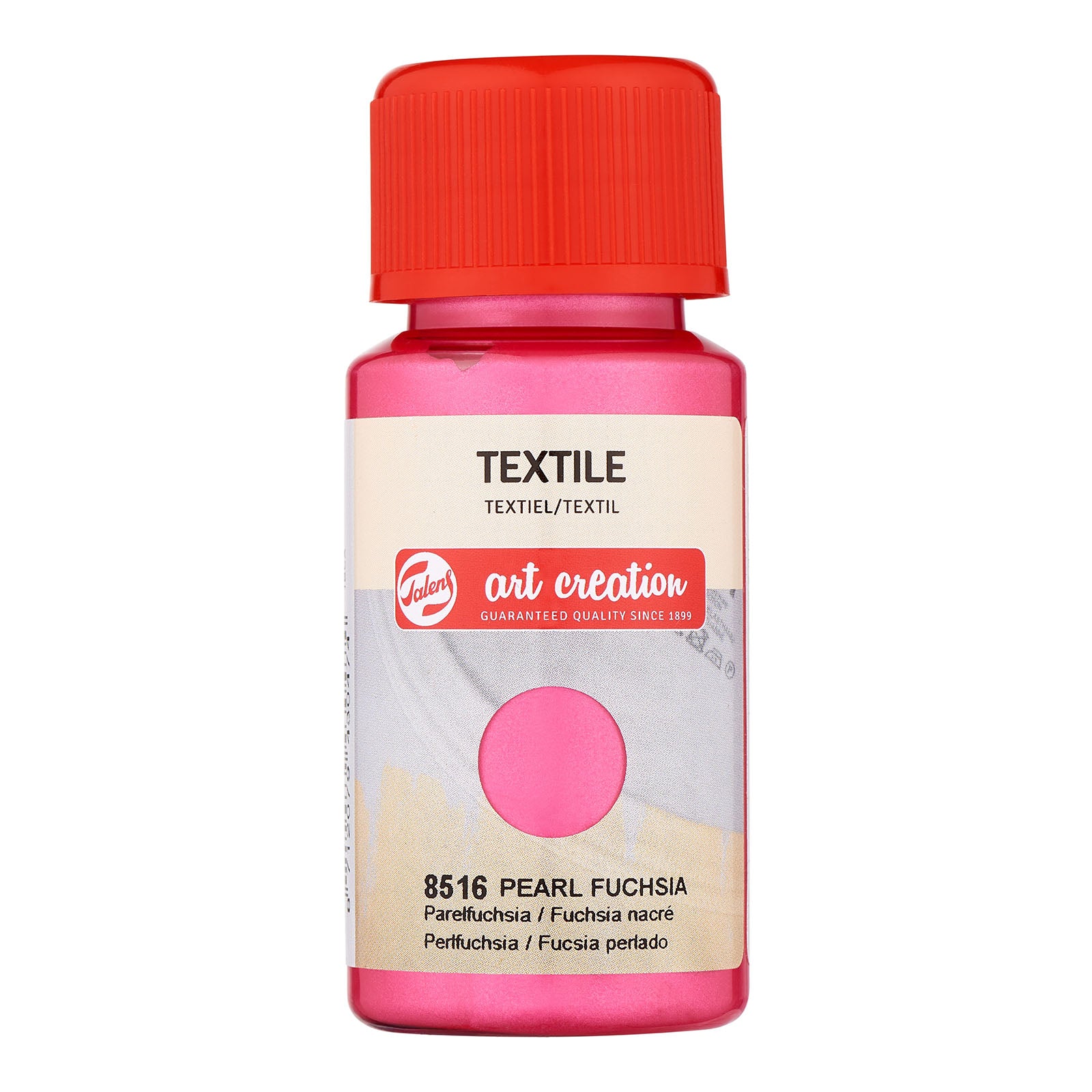 Talens création artistique • colorant textile 50 ml fuchsia nacré