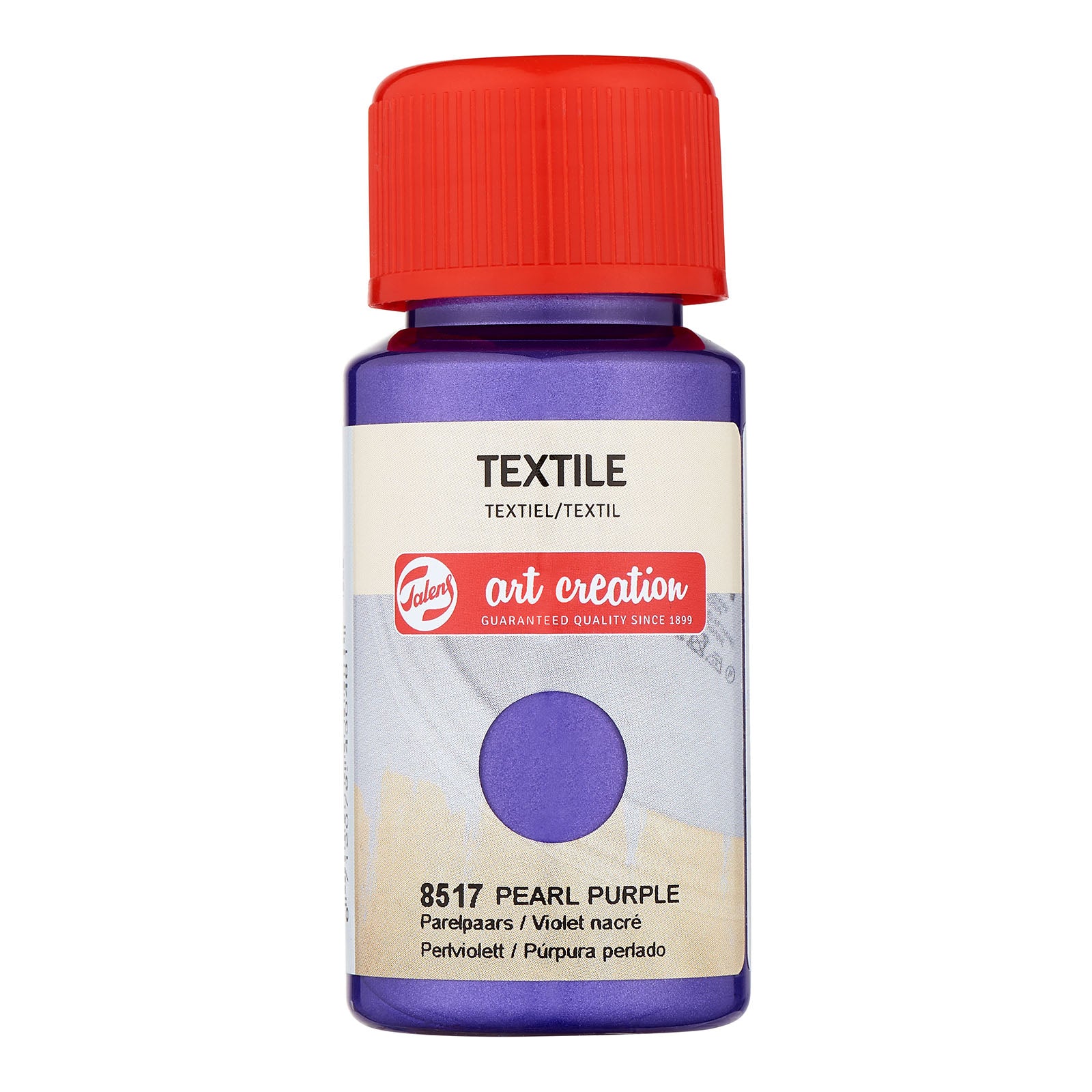 Talens création artistique • colorant textile 50 ml violet nacré