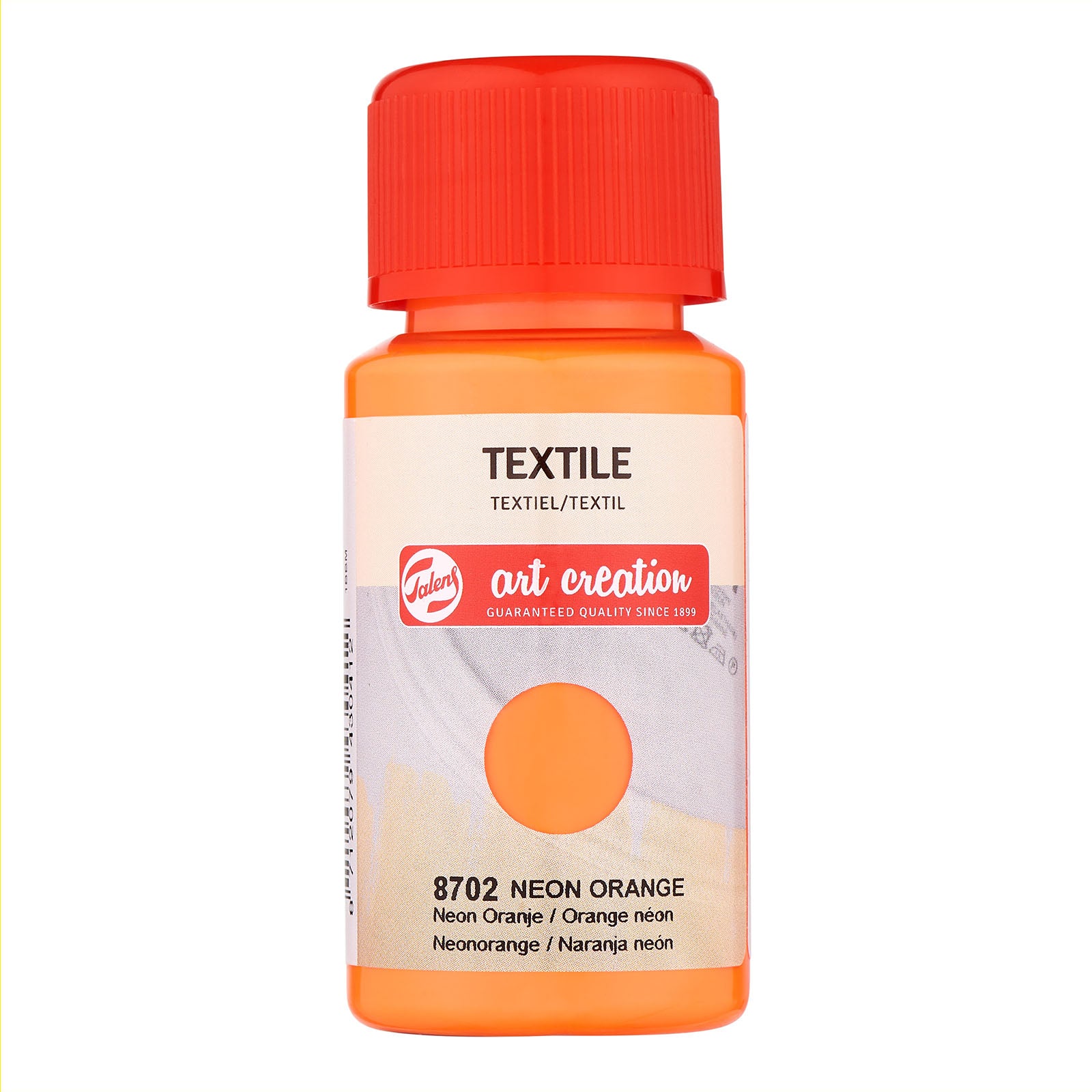 Talens création artistique • colorant textile 50ml orange fluo
