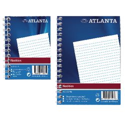 Carnet djois a2060-2 7,4x10,5cm ligné spirale 100 pages 50 feuilles