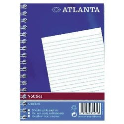 Carnet djois a2060-12 10,5x14,8cm spirale ligné 100 pages 50 feuilles
