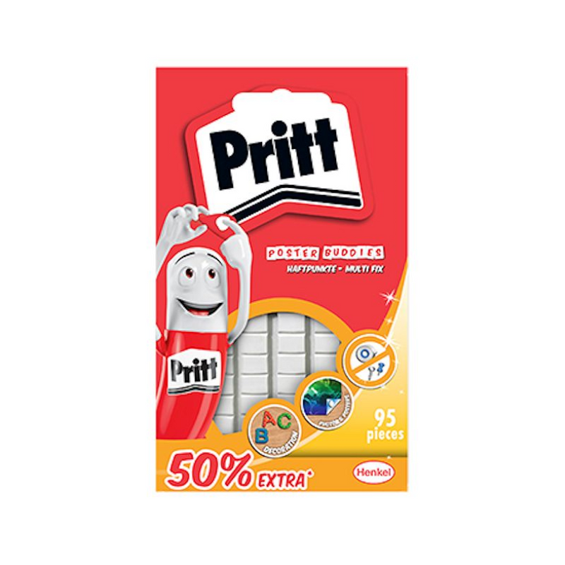 Quantore poster buddies pritt tampons adhésifs double face
