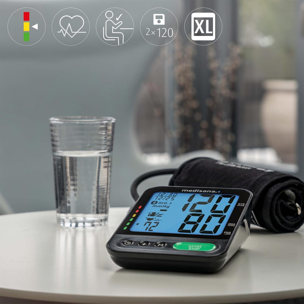 MEDISANA MEDISANA METTRET HORTY PRESTER BU 580 Connectez le bras supérieur noir