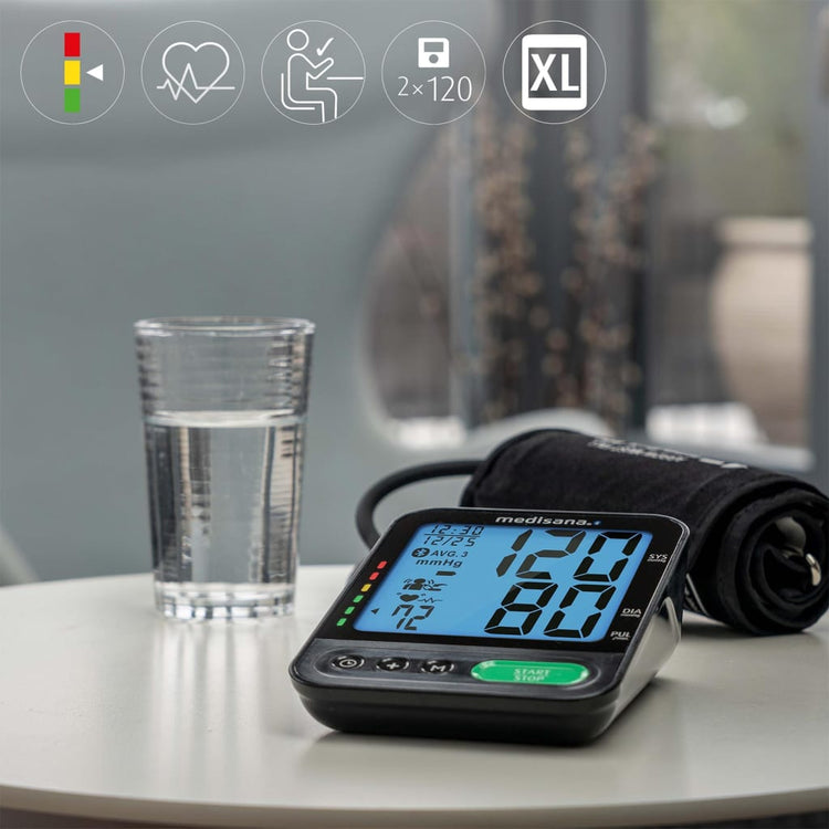 MEDISANA MEDISANA METTRET HORTY PRESTER BU 580 Connectez le bras supérieur noir