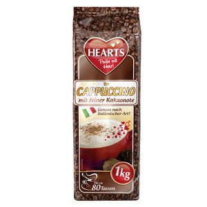 Cappuccino coeurs avec fine kakaonote (10x 1000gr)