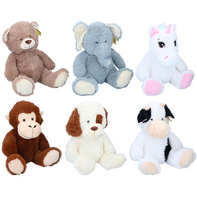 Eddy Toys peluche animal assis env.60cm