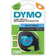 Etiquettes letratag dymo plastique 12x4mm bleu