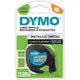 Étiquettes letratag dymo plastique métallisé 12x4mm argent