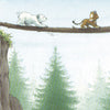 Carte postale 253 : l'ours polaire prend le risque.