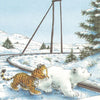 Carte postale illustrée 257 : le petit ours polaire sait