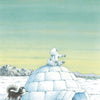 Carte postale illustrée 262 : petit ours polaire et n