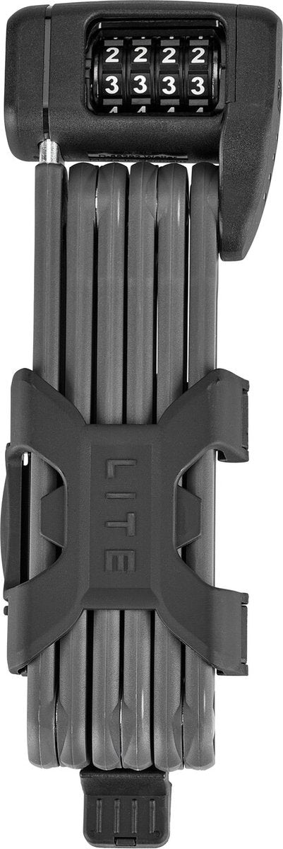 ABUS Foldeslot Bordo Combo Lite 6055C 85 Black (85 cm)