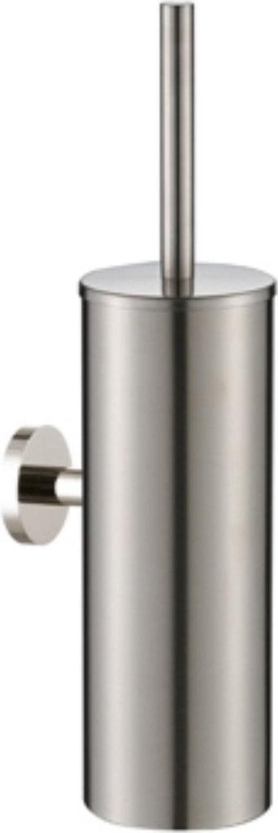 Porte-brosse WC Plieger vigo - montage mural - 38 cm - garantie 10 ans - chrome brossé