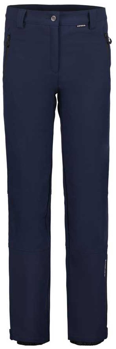 Pantalon de ski softshell femme Icepeak frechen - bleu foncé - 38