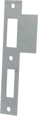 Gâche Nemef - rectangulaire - 127 x 23,3 43,8 - acier galvanisé - convient aux articles 1264, 1266 et 1269