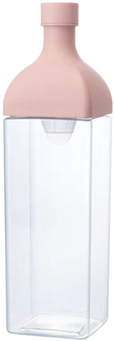 Bouteille de thé glacé Hario Cold Brew - bouteille ka-ku 1200 ml rose