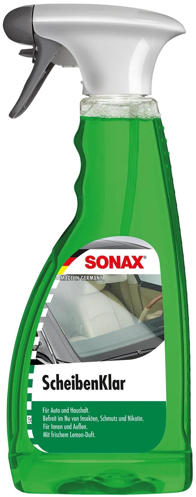 Gends de pare-brise de Sonax Clear 500 ml de m.sprayer