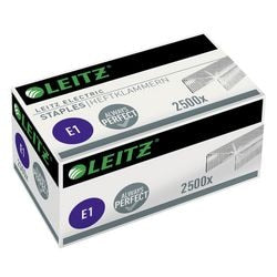 Agrafes leitz argent 1 mm acier 2 500 pièces 10 feuilles