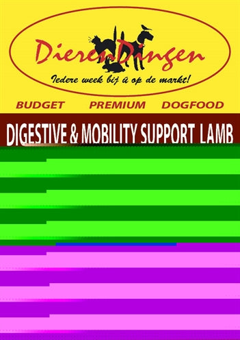 Budget Premium Dogfood Digestif Mobility Support Agneau
