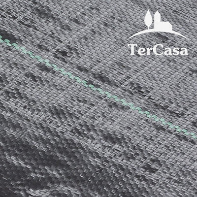 Tercasa ju-998102 tissu racine 200x500 cm 100g m sup2; noir