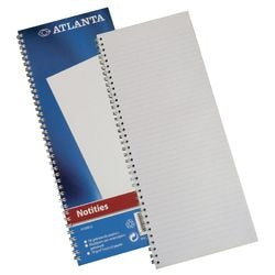 Registre a1030-12 13,5x33cm lignes d'écriture spirale 25 feuilles