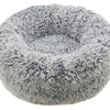 Panier de chien en palissandre Silver Fluff Grey