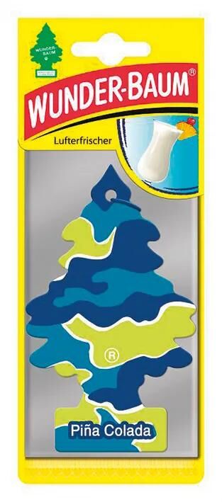 Wunder-baum désodorisant arbres parfumés arbre miracle pina colada 1 bouteille