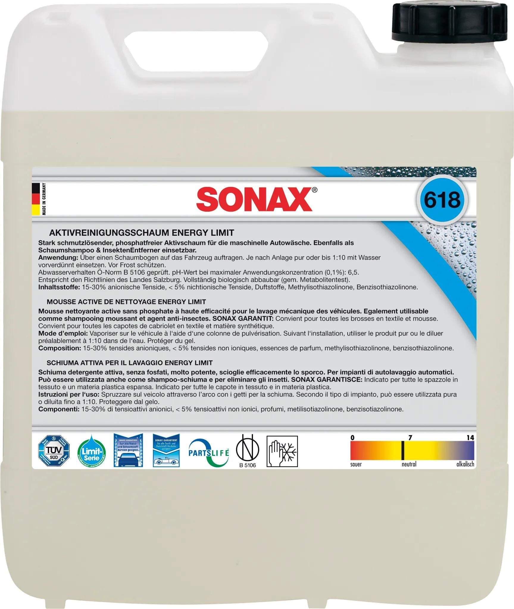 SONAX ACTIVE CELOST MODE 10L