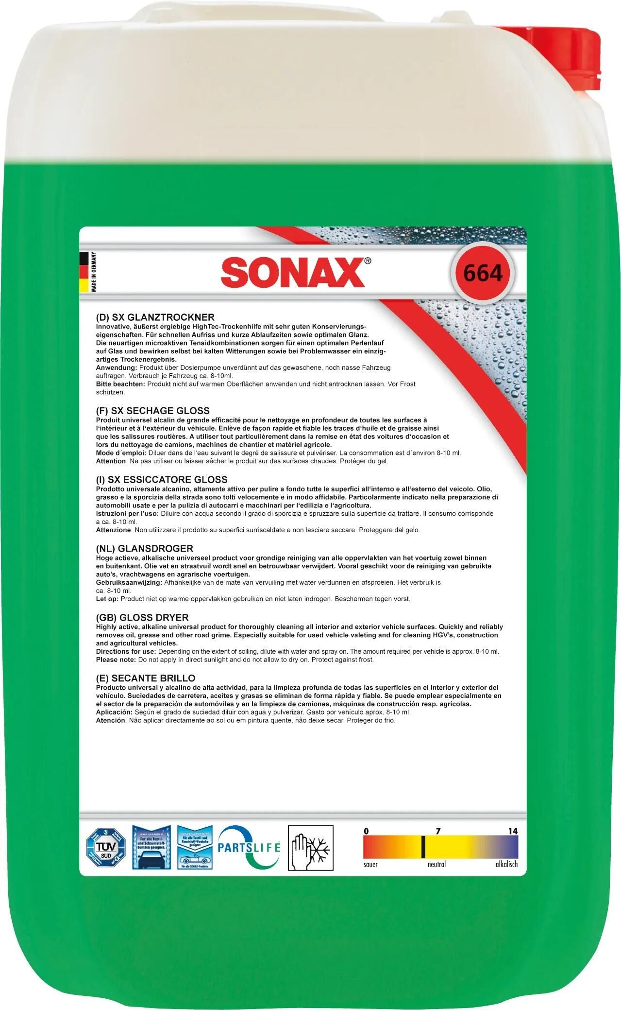 Sèche-linge Sonax Glanz 25L