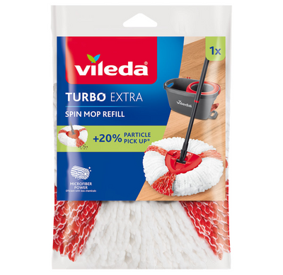 VILEDA Easy Wring Clean Turbo 2in1 Mop Remplacement