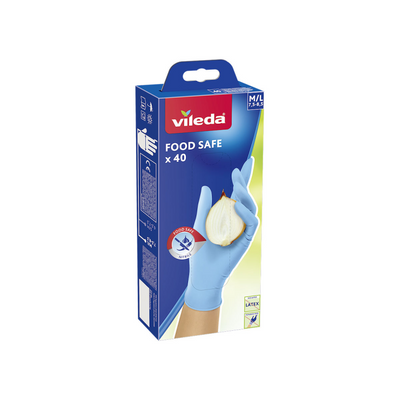 Vileda 1069902 - gants alimentaires x40 | 12 pièces