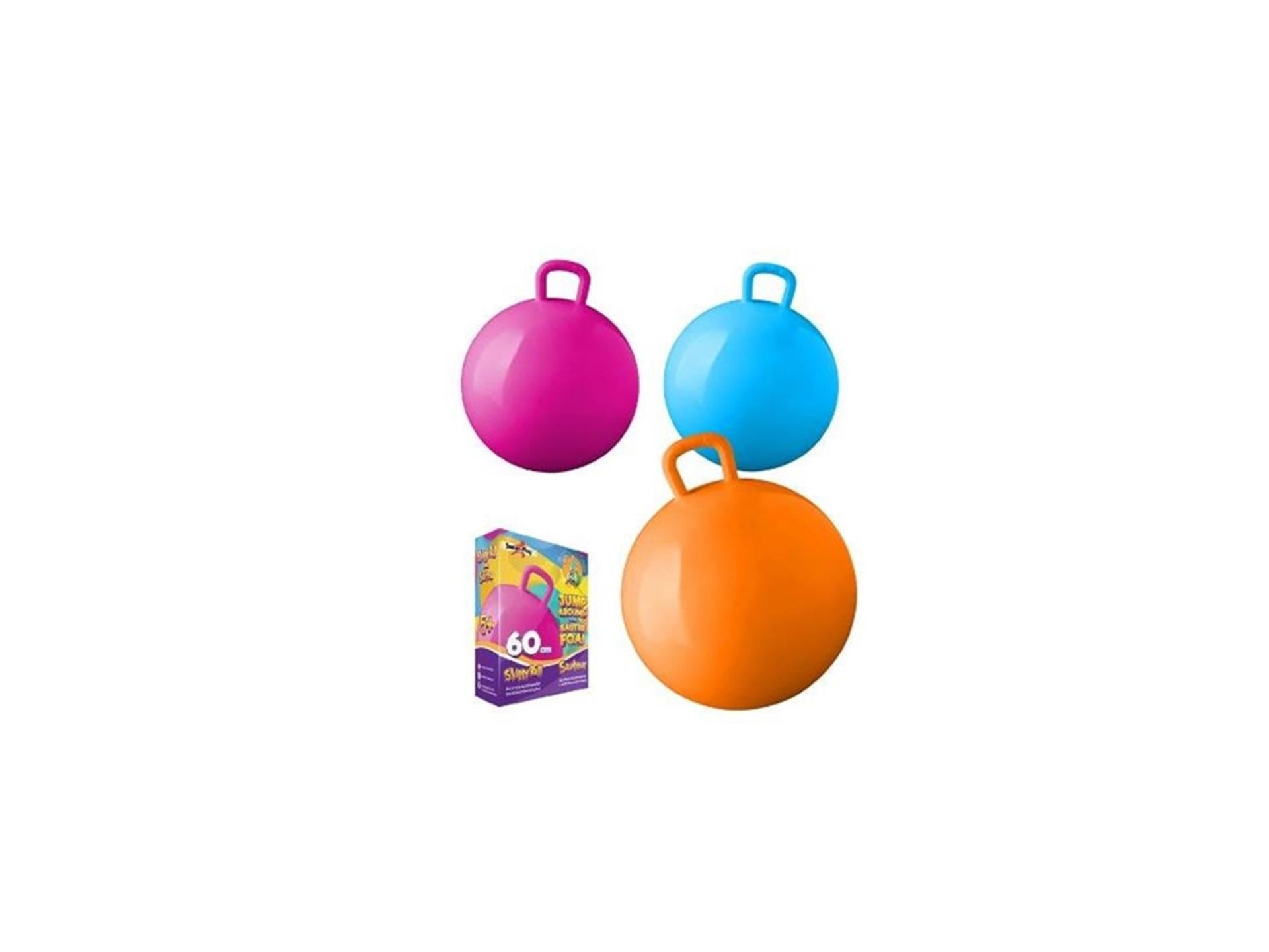 Différentes marques de ballon skippy (60cm 3 ass.)