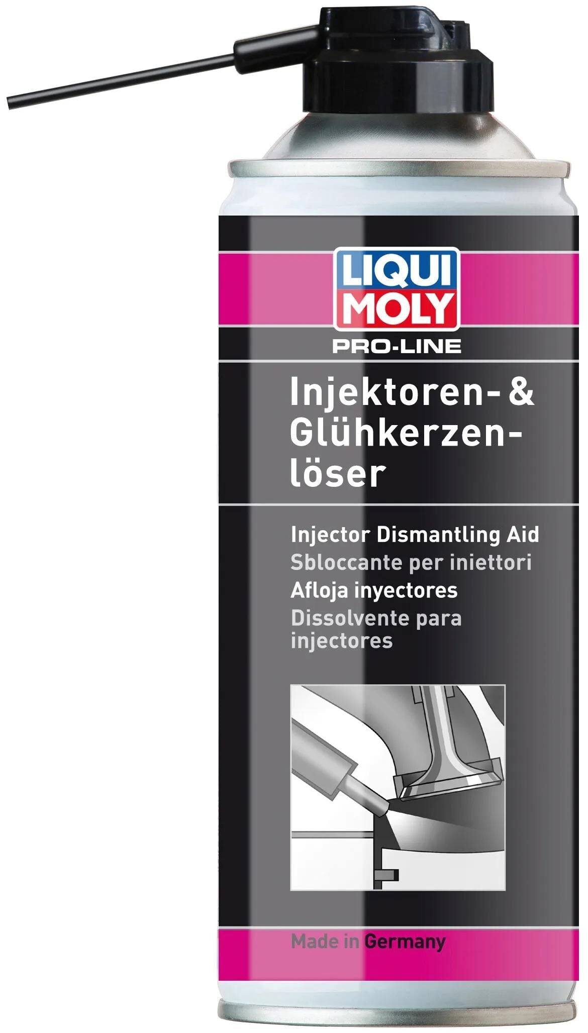 Injecteur de liqui moly solvant 400 ml pro-ligne